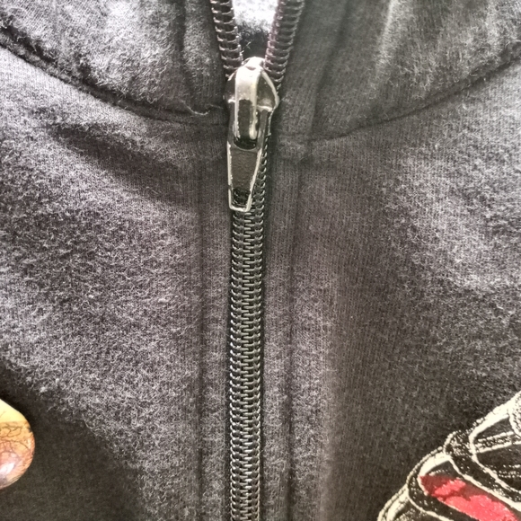 Vintage XL A Static Lullaby Butterfly In Ribcage Jogger Sweatshirt - Picture 7 of 7